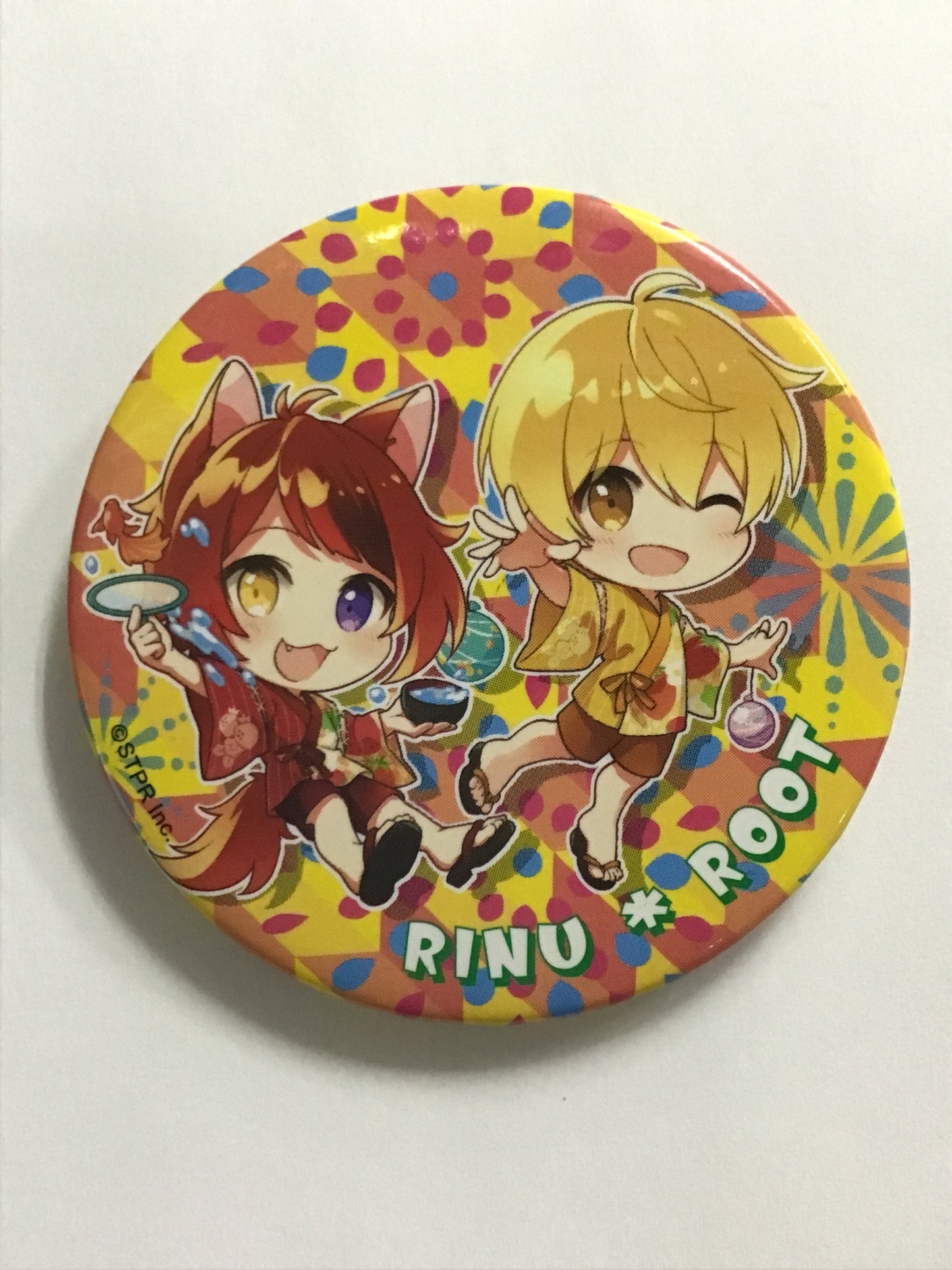 すとぷり オフィシャルグッズ 2020 summer 缶バッジくじ (2020年夏ver.!!) 莉犬 るぅと