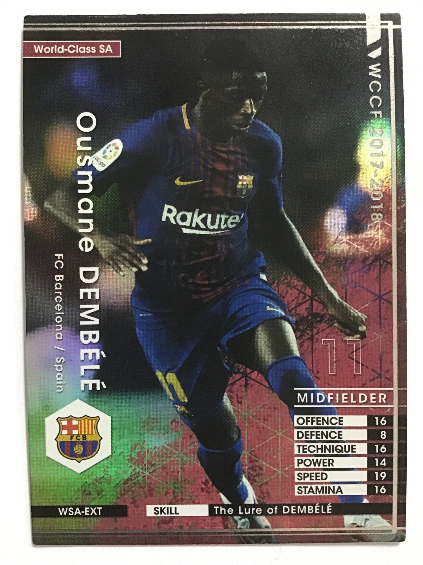 [JP] 17-18 Ousmane Dembele/Ousmane Dembele/Ousmane Dembele - (17-18)EXTRA/17-18/WSA-EXT