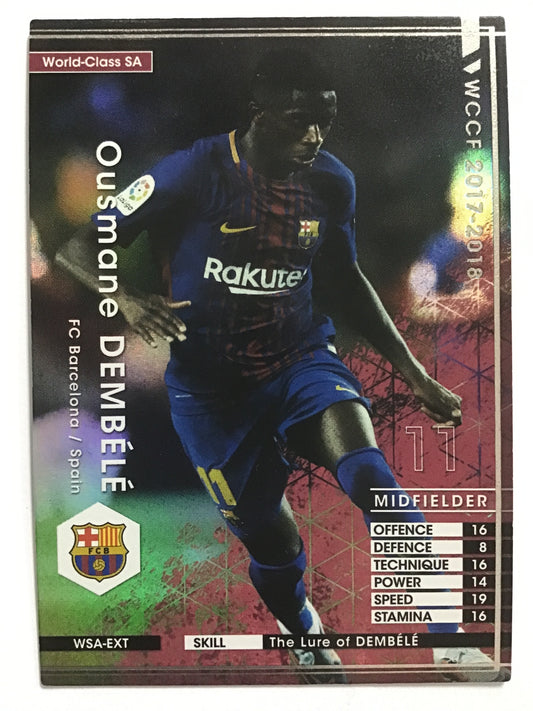 [JP] 17-18 ウスマヌ・デンベレ/ウスマヌデンベレ/ｳｽﾏﾇﾃﾞﾝﾍﾞﾚ - EXTRA/WSA-EXT  (2017-2018)