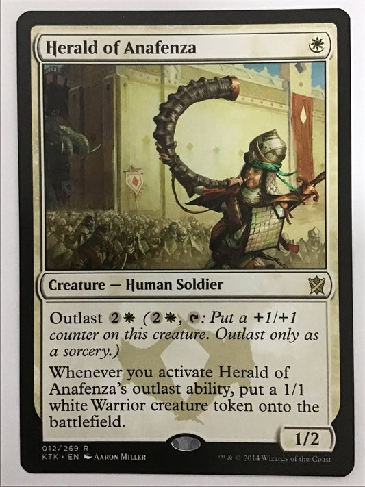 [EN] アナフェンザの伝令/ｱﾅﾌｪﾝｻﾞﾉﾃﾞﾝﾚｲ/Herald of Anafenza- KTK 012/269