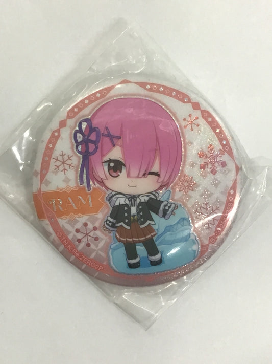 Re:ゼロから始める異世界生活 レム＆ラムあそーと4 C賞 缶バッジ ラムA