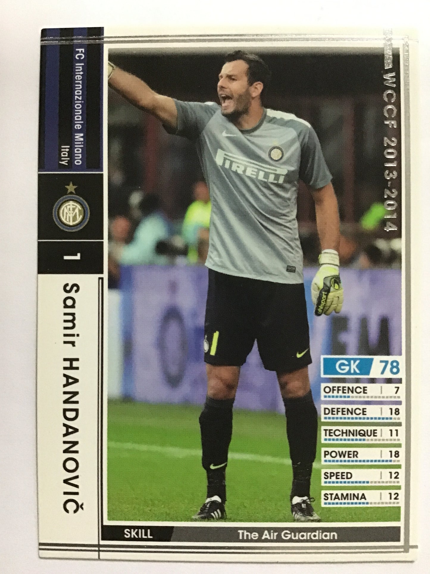 [JP] 13-14 Samir Handanovic/Samir Handanovic/Samir Handanovic - (13-14)161/385/13-14/White