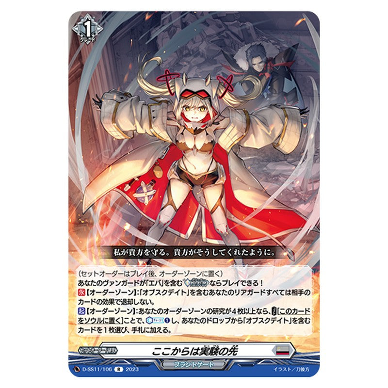D-SS11/106｜ここからは実験の先｜cf-vanguard.com