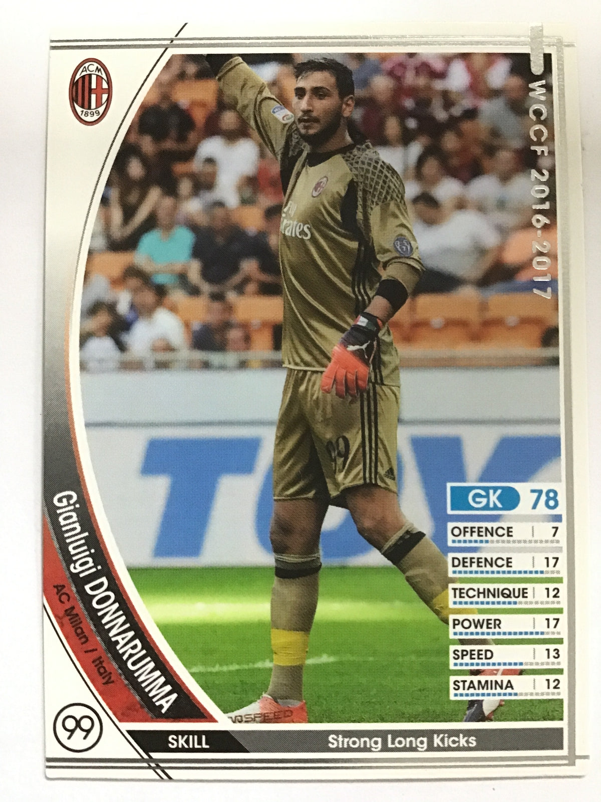 [JP] 16-17 Gianluigi Donnarumma/Gianluigi Donnarumma/Gianluigi Donnarumma - (16-17)177/389/16-17/White