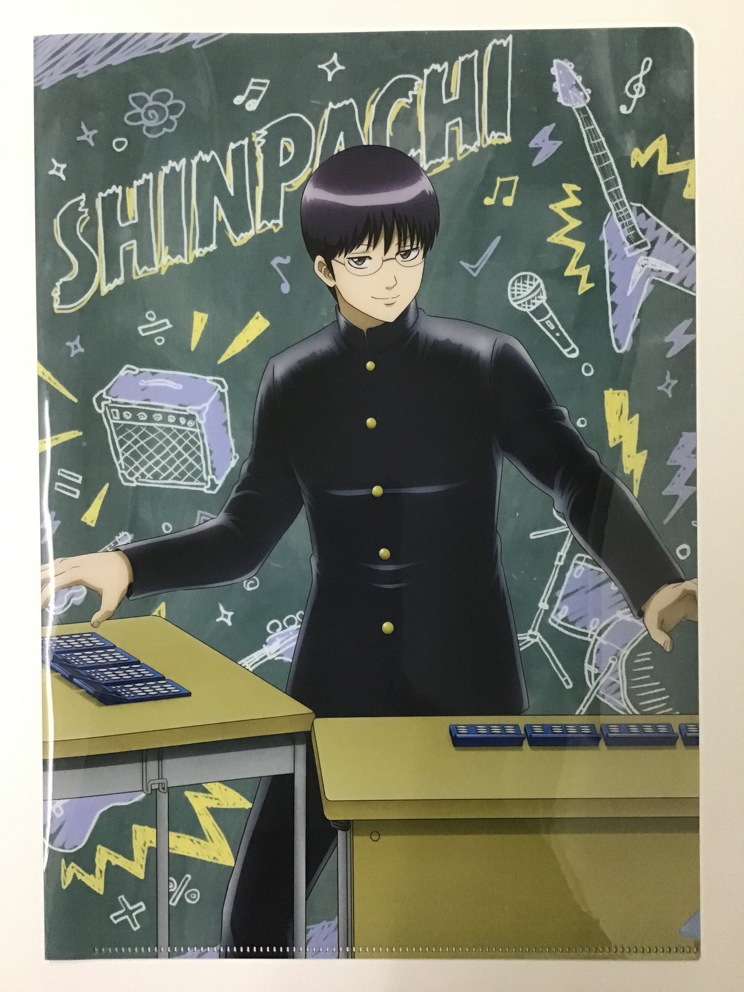 3年Z組 銀八先生 ローソン オリジナルクリアファイル 志村新八