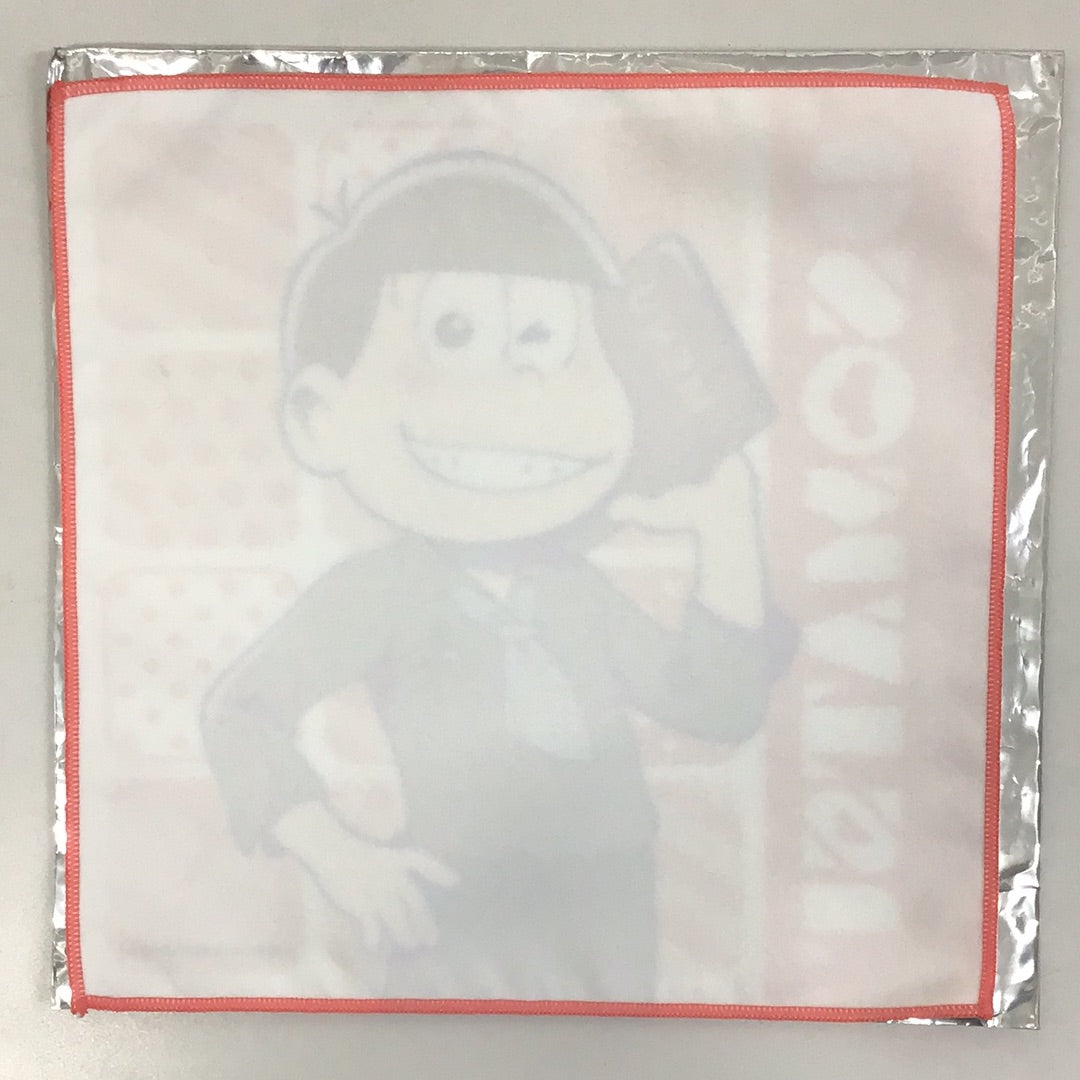 Sega Collaboration Cafe Osomatsu-san Microfiber Towel Osomatsu (life-size) Cafe ver.