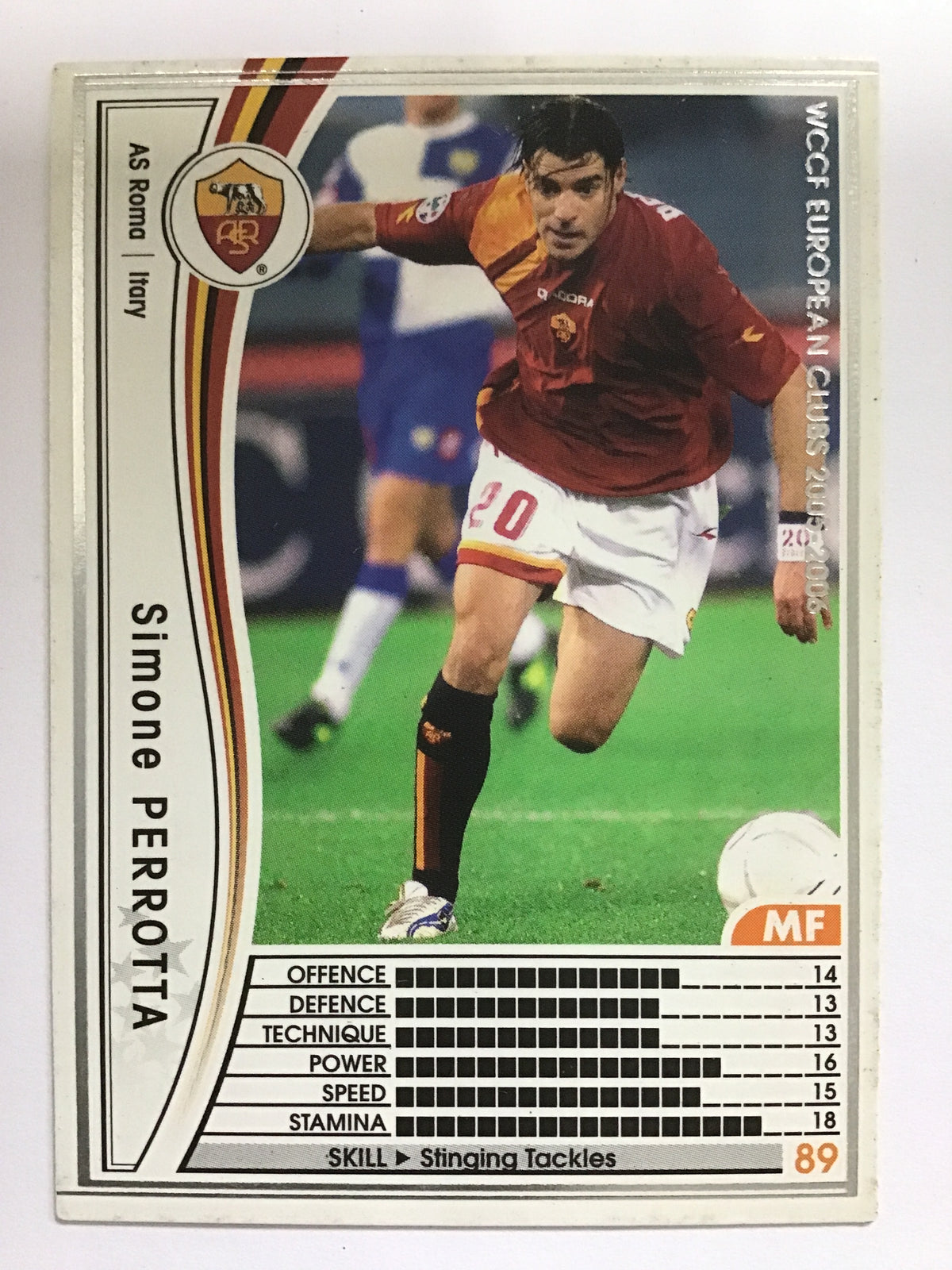 [JP] 05-06 Simone Perrotta/Simone Perrotta/Simone Perrotta - (05-06)252/336/05-06/White