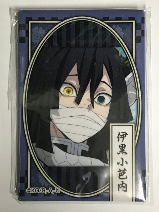 鬼滅の刃 スクエアCANバッジ 缶バッジ 伊黒小芭内