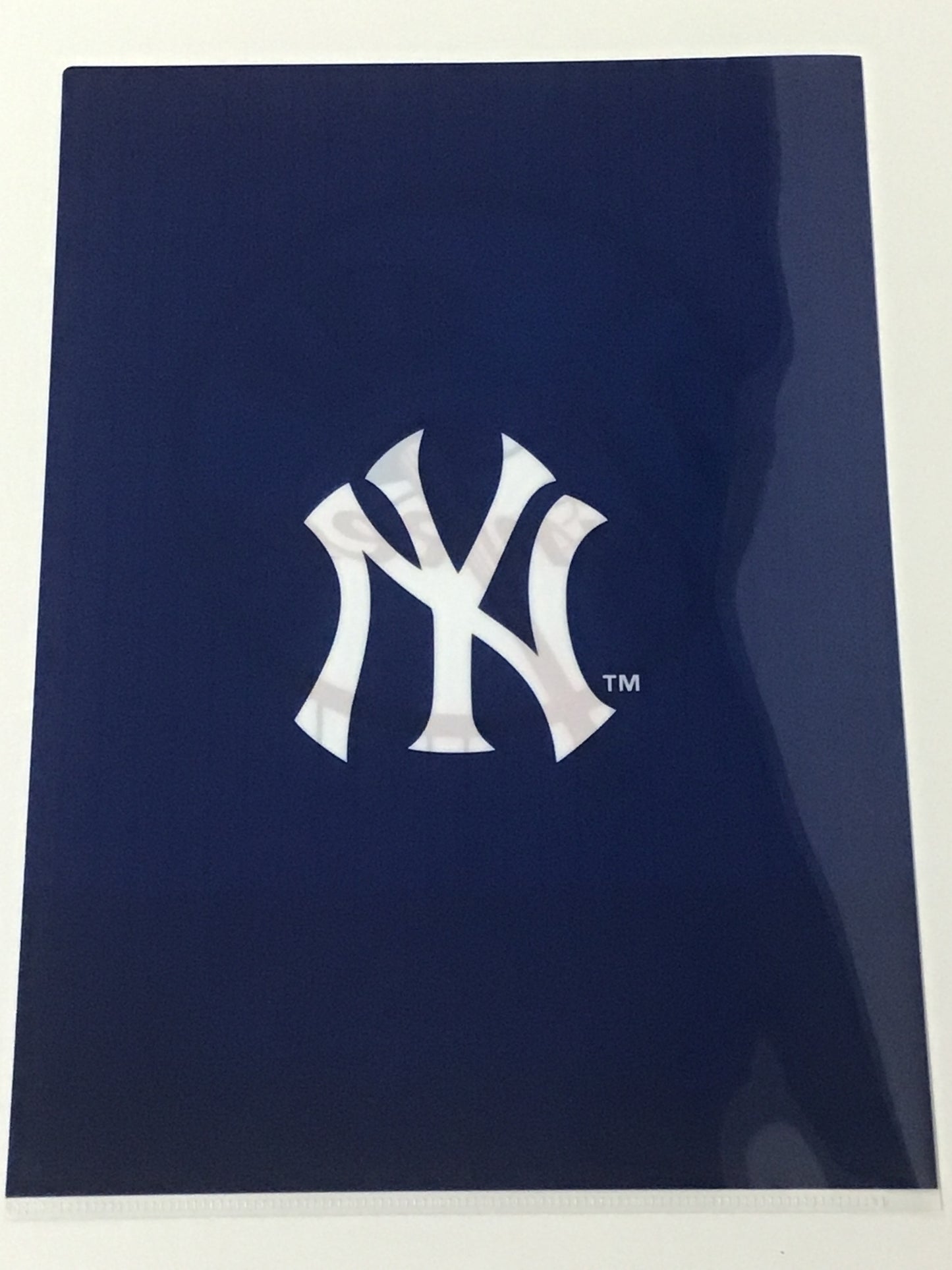 MLB×ファミリーマート オリジナルA4サイズクリアファイル ニューヨーク・ヤンキース