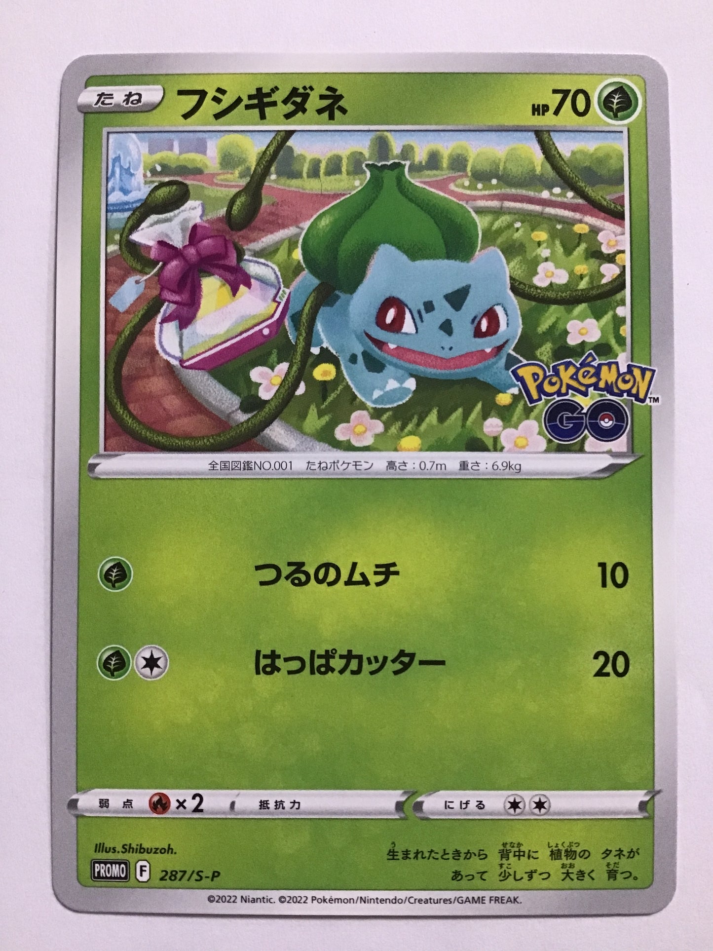 [JP] Bulbasaur/Bulbasaur/Fushigidane - SP 287/SP/PROMO