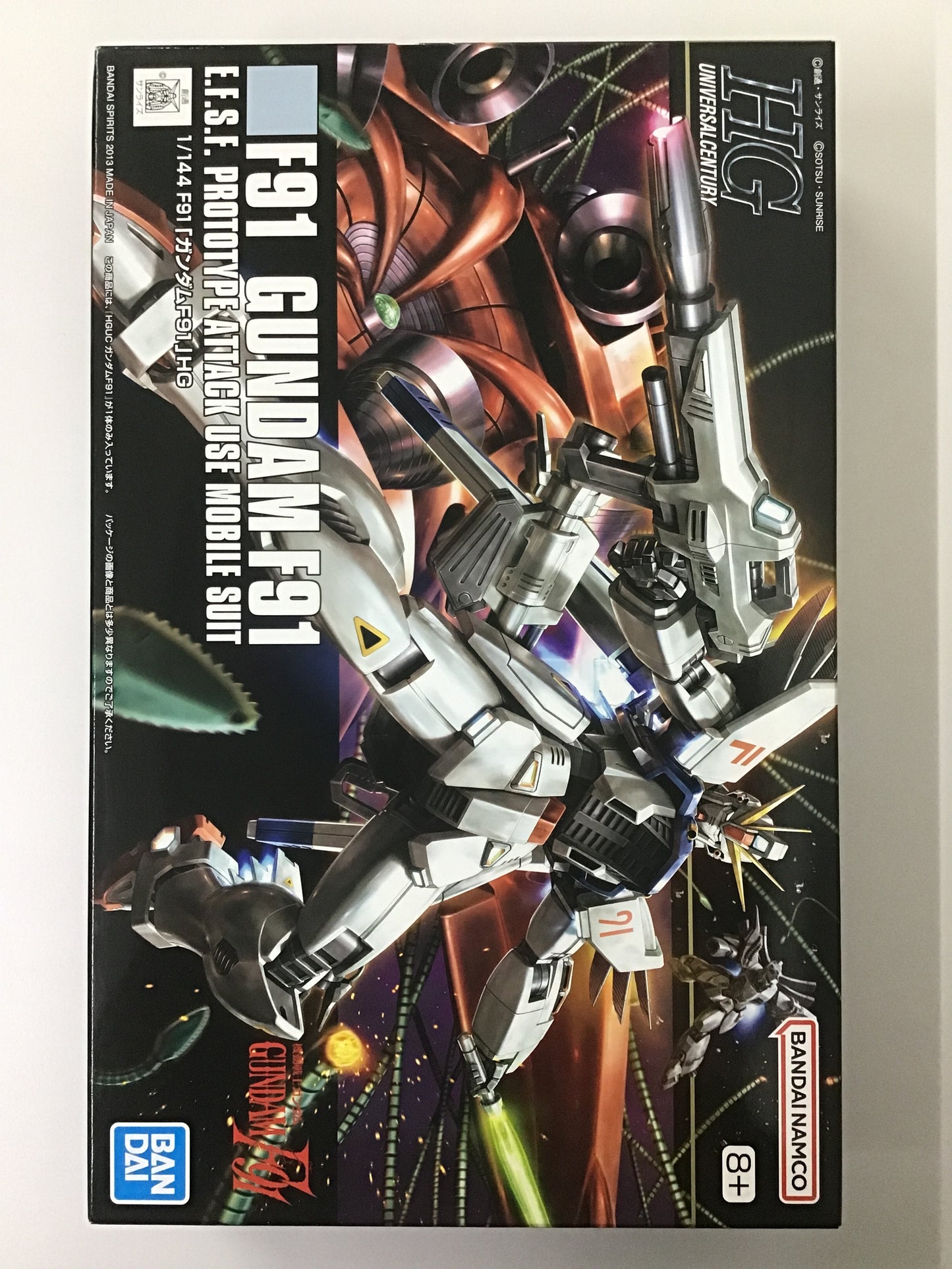 プラモデル 167 HGUC 機動戦士ガンダムF91 ガンダムF91 1/144