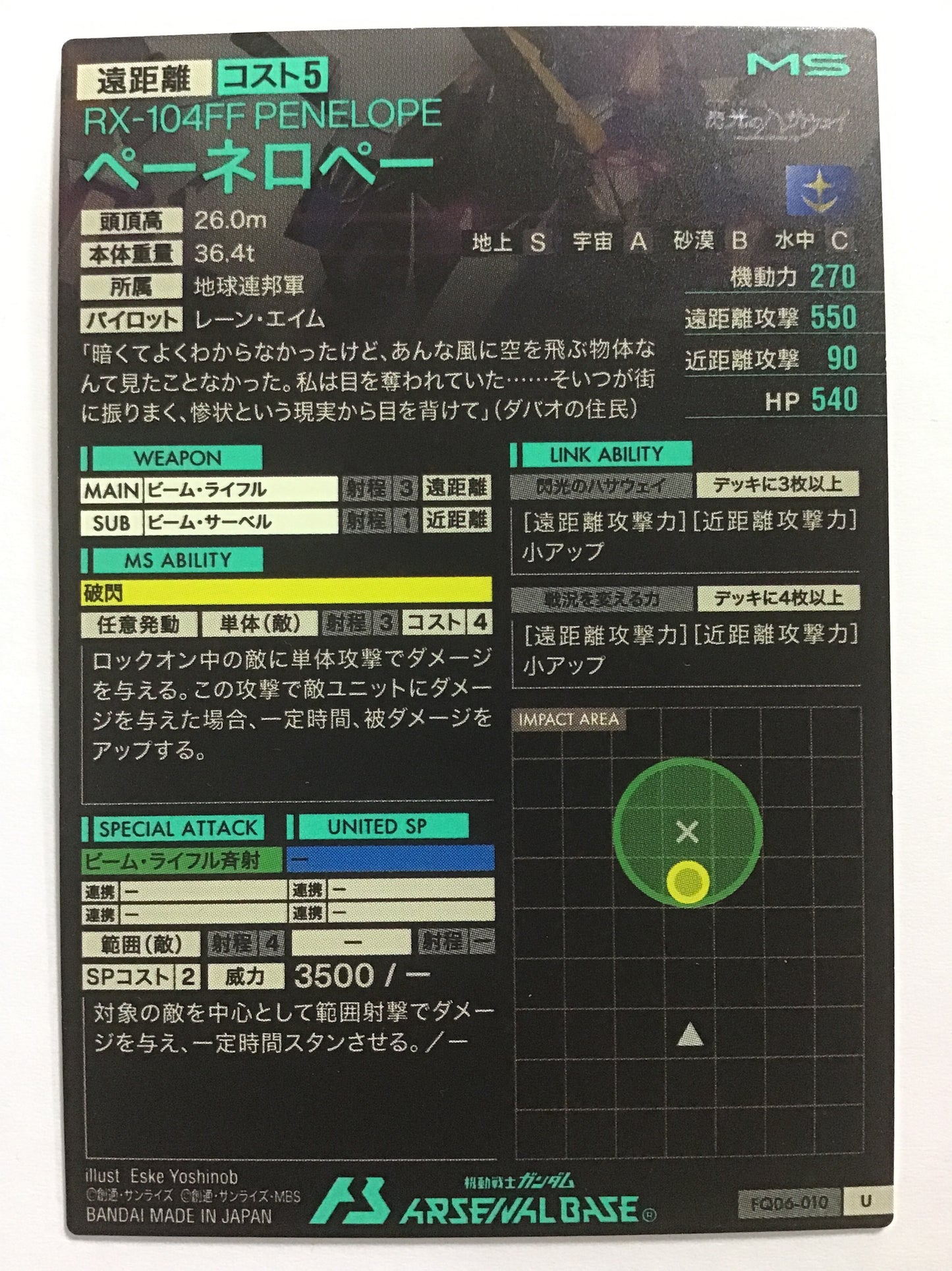 [JP] ペーネロペー/ペーネロペー/ﾍﾟｰﾈﾛﾍﾟｰ - FQ06-010/U