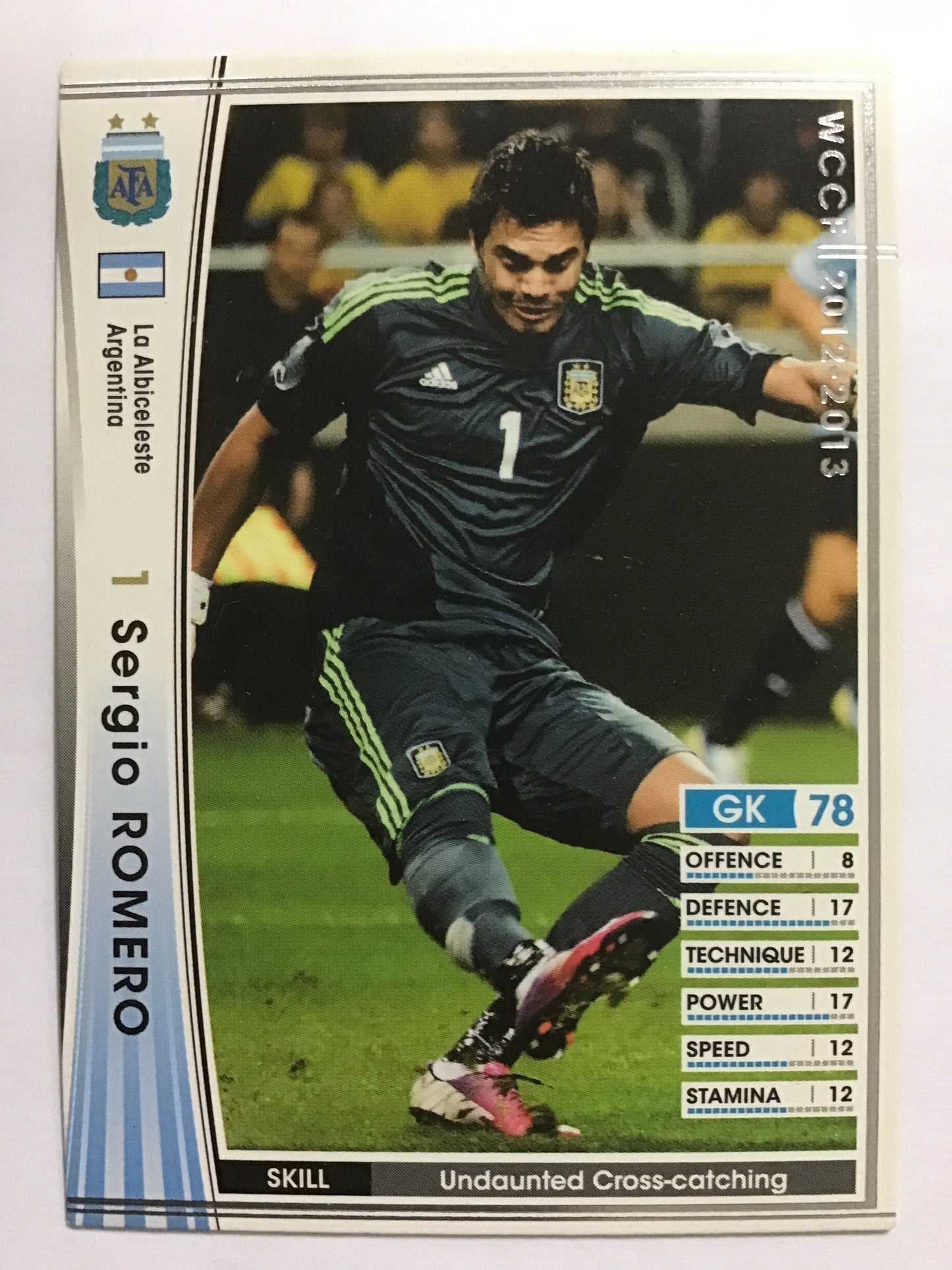 [JP] 12-13 Sergio Romero/Sergio Romero/Selfio Romero - (12-13)A01/80/12-13/White