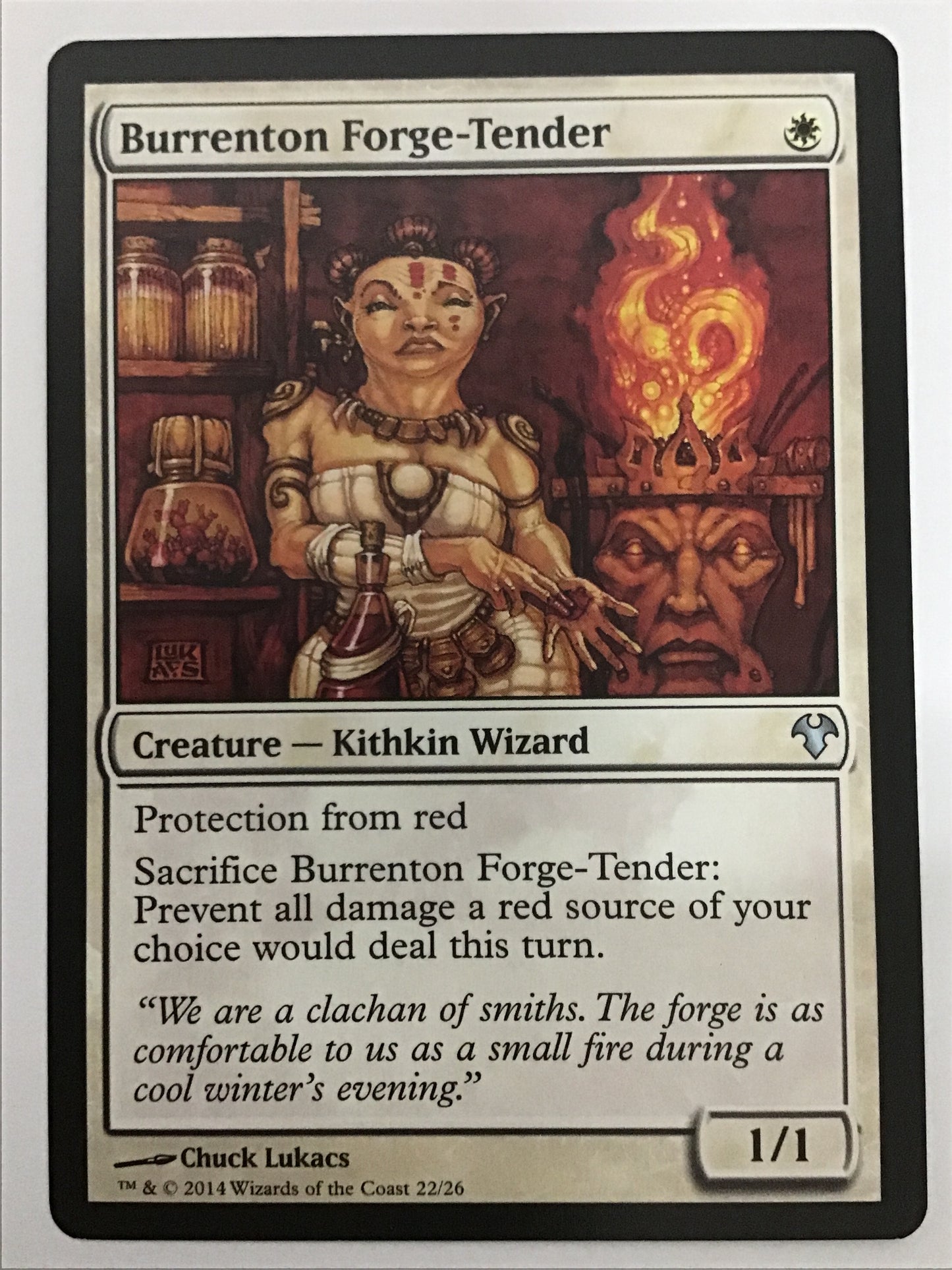 [EN] ブレンタンの炉の世話人/ﾌﾞﾚﾝﾀﾝﾉﾛﾉｾﾜﾆﾝ/Burrenton Forge-Tender- MD1-22/26