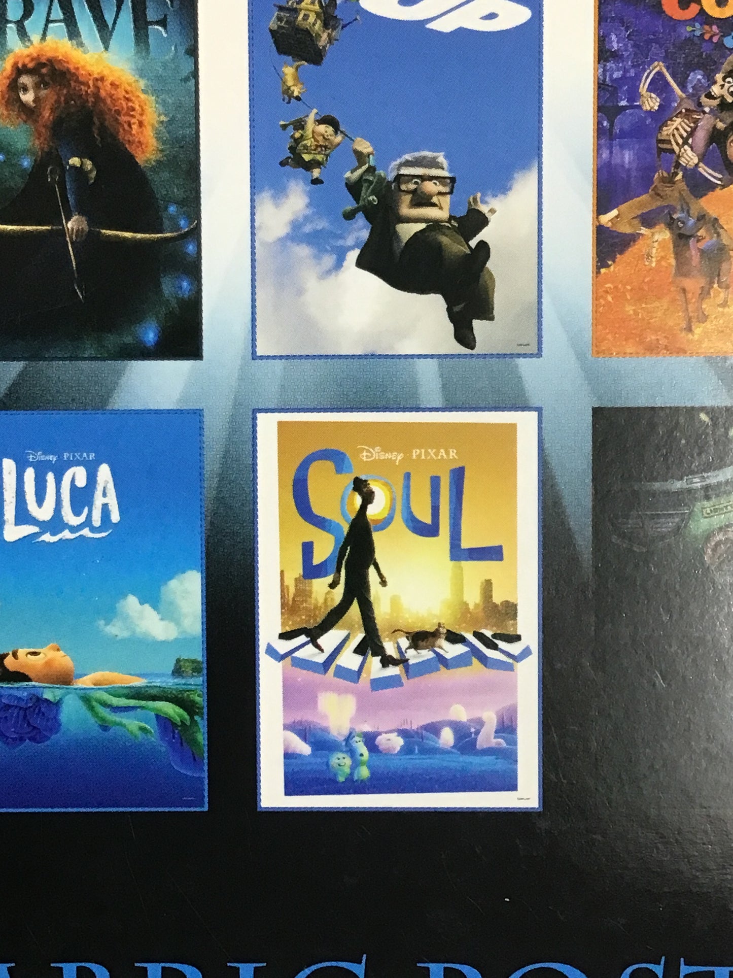 Happyくじ PIXAR I賞 ファブリックポスター ソウルフル・ワールド