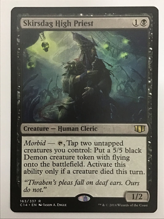 [EN] スカースダグの高僧/ｽｶｰｽﾀﾞｸﾞﾉｺｳｿｳ/Skirsdag High Priest - C14 163/337