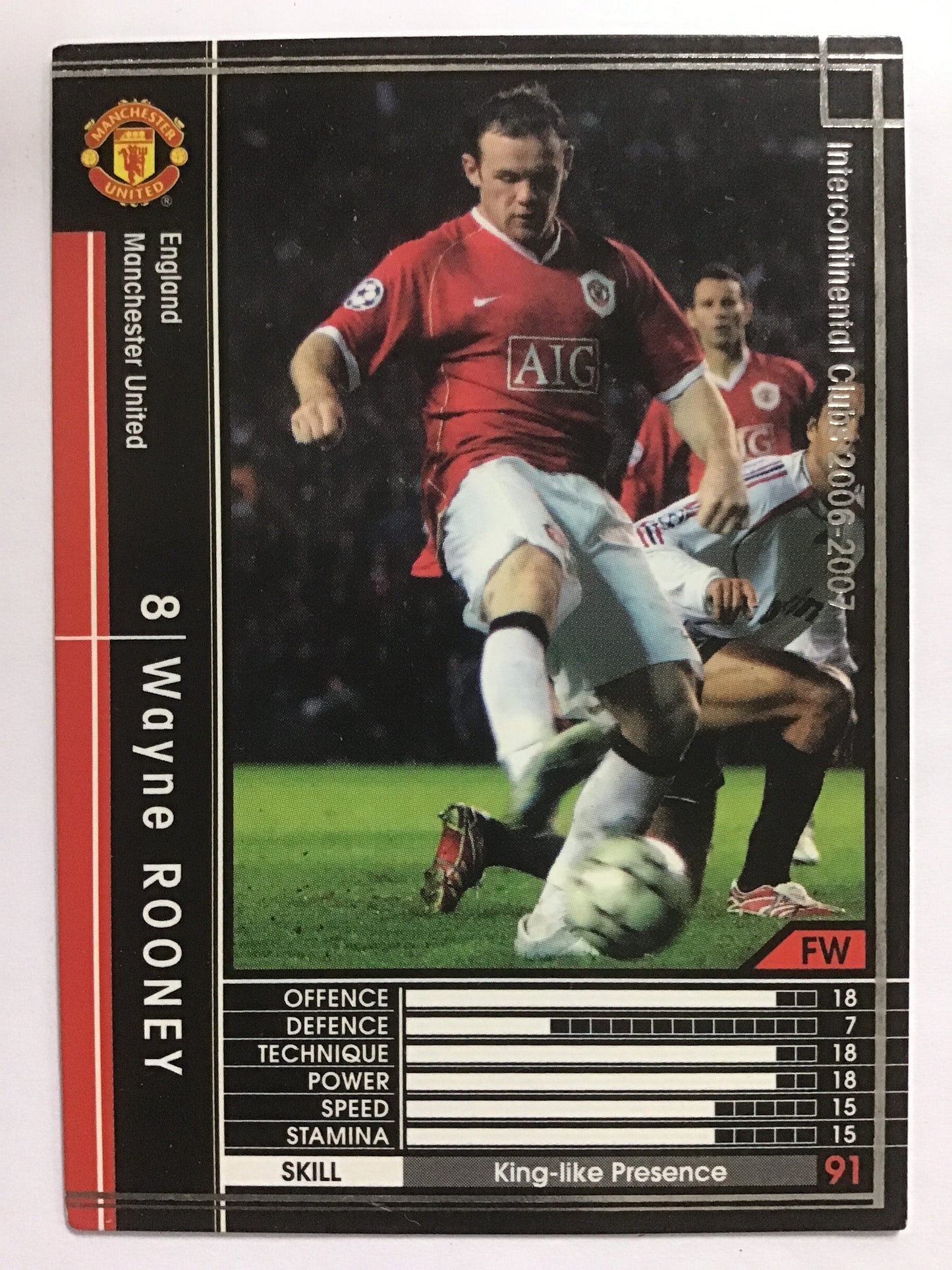 [JP] 06-07 Wayne Rooney/Wayne Rooney/Wayne Rooney - (06-07)141/384/06-07/Black