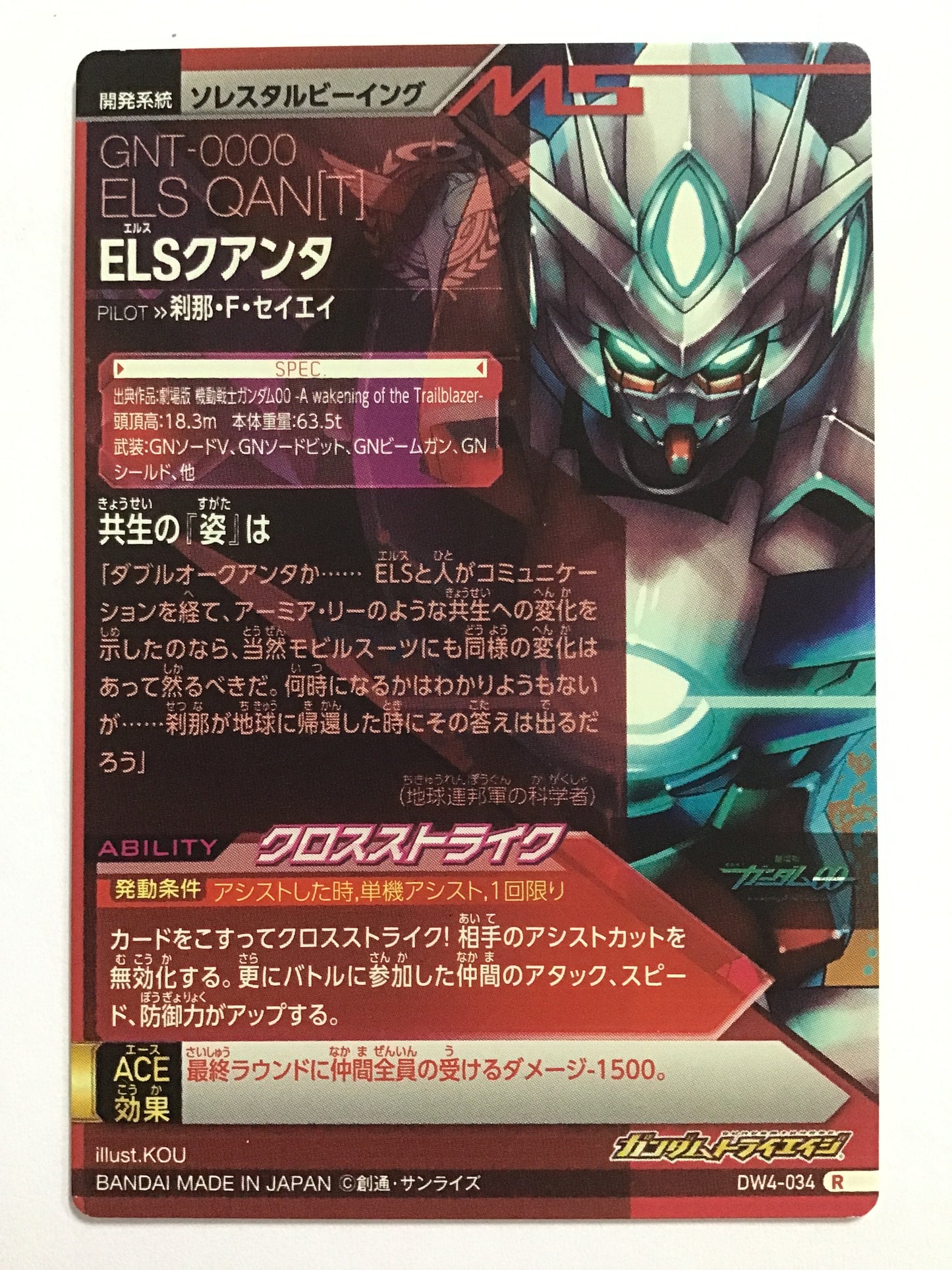[JP] ELSクアンタ/エルスクアンタ/ DW4-034/R