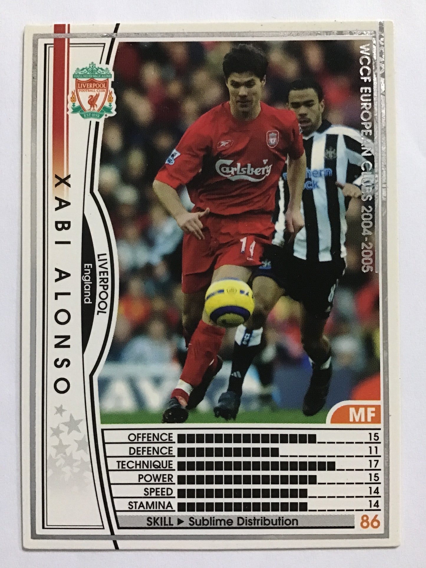 [JP] 04-05 シャビ・アロンソ/シャビアロンソ/ｼｬﾋﾞｱﾛﾝｿ - (04-05)045/224/04-05/白