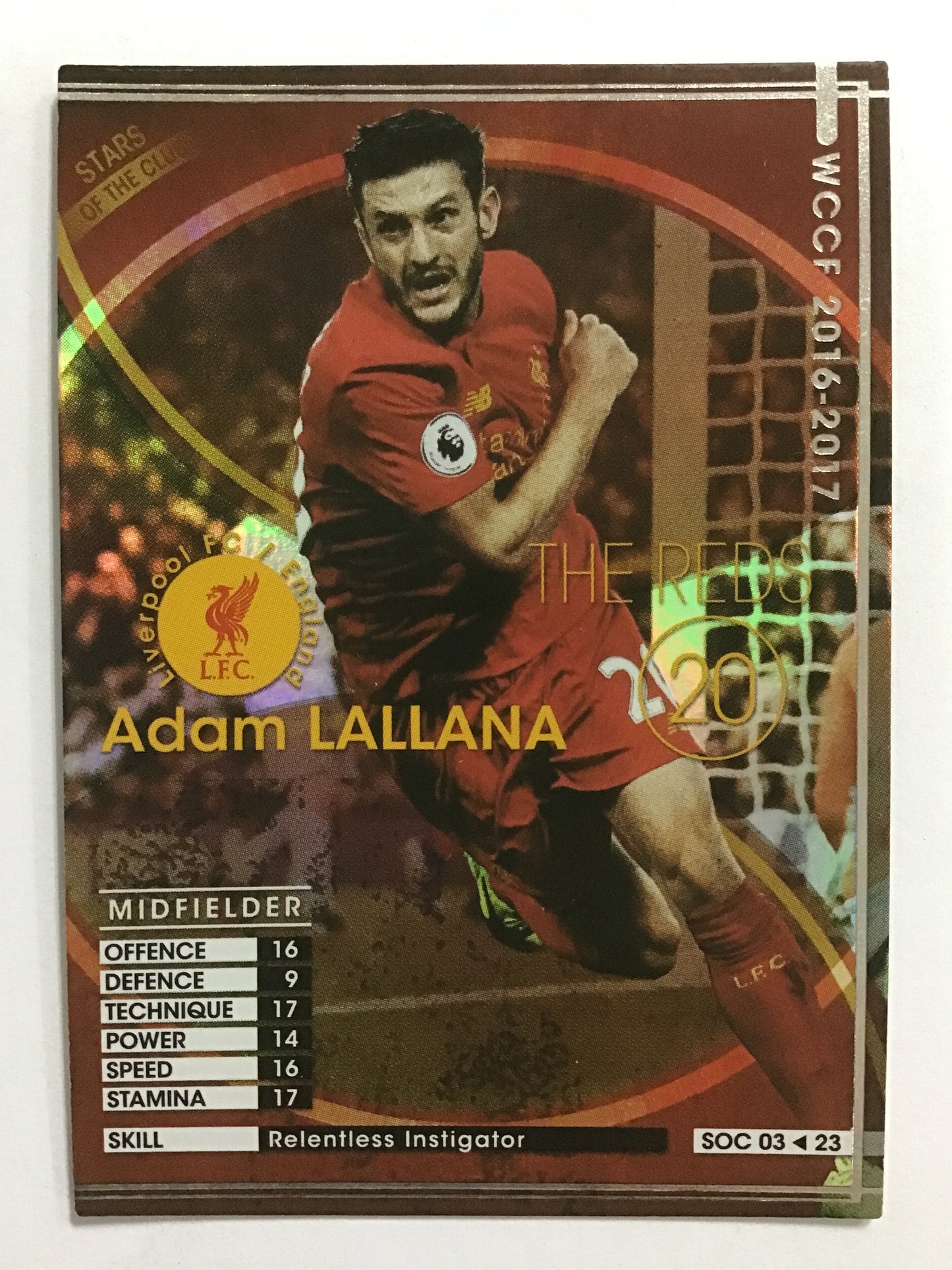 [JP] 16-17 アダム・ララーナ/アダムララーナ/ｱﾀﾞﾑﾗﾗｰﾅ - SOC 03/23/SOC (2016-2017)(V2.0)