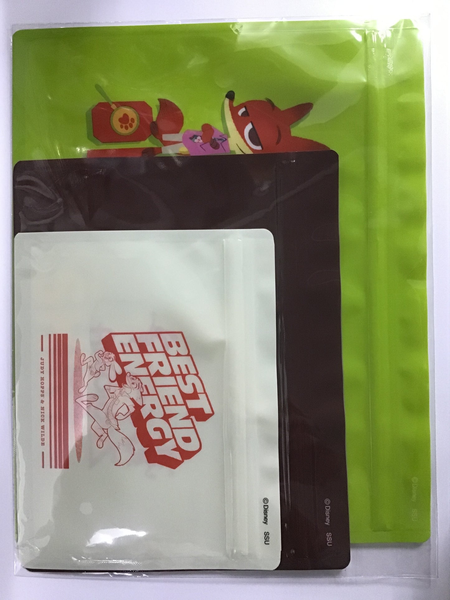 Happyくじ ズートピア2 J賞 ジッパーバッグセット