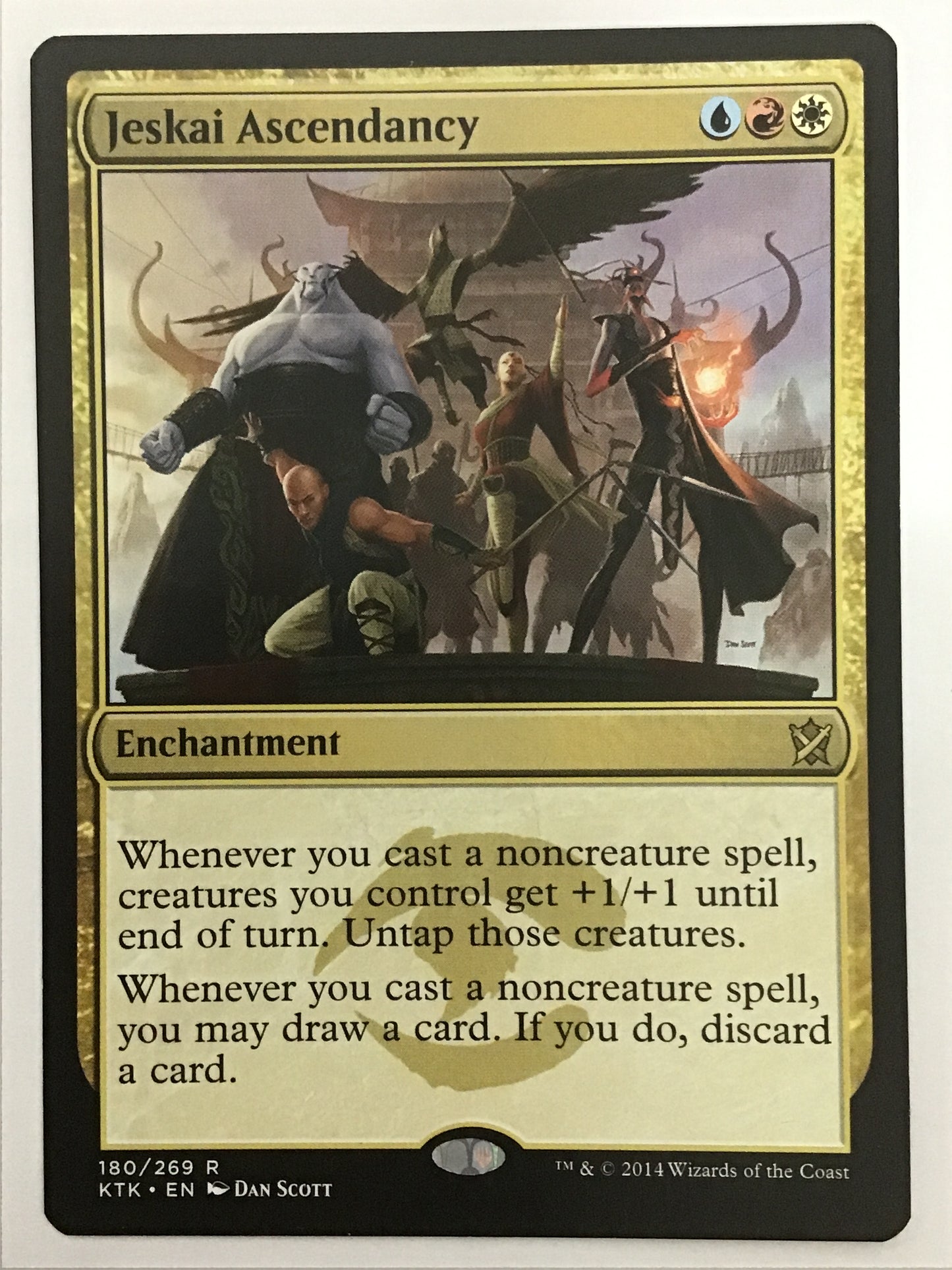 [EN] ジェスカイの隆盛/ｼﾞｪｽｶｲﾉﾘｭｳｾｲ/Jeskai Ascendancy- KTK 180/269