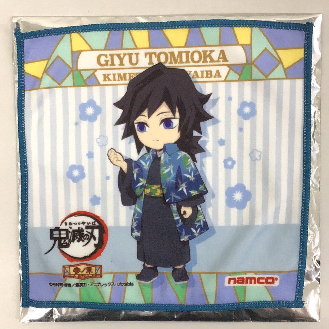 Demon Slayer: Kimetsu no Yaiba x Namco Campaign (Sanno Chapter) -Giten/Zoku- Original Hand Towel Giyu Tomioka (SD)