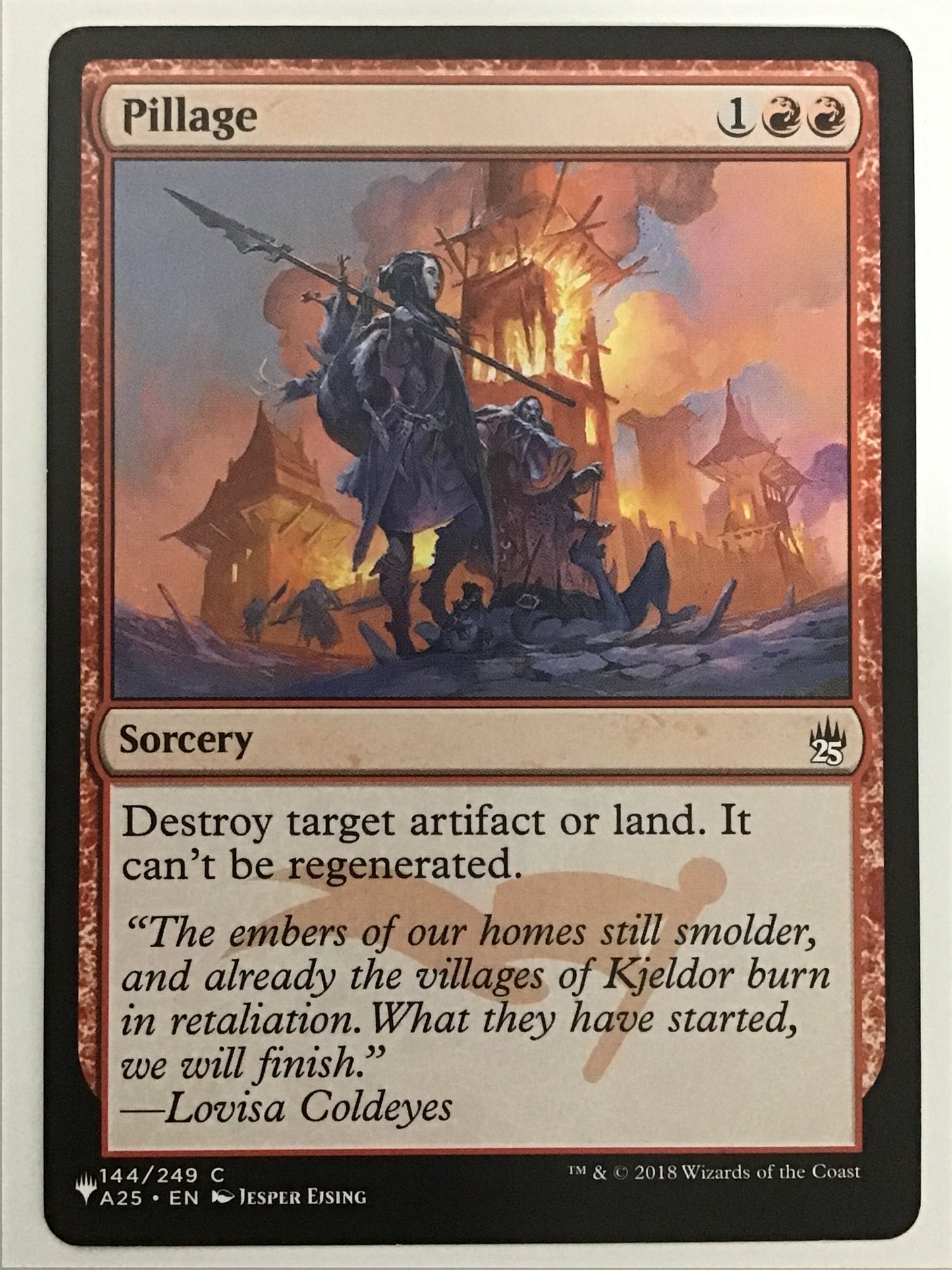 [EN] 略奪/ﾘｬｸﾀﾞﾂ/Pillage- A25-144/249/ LIST-144