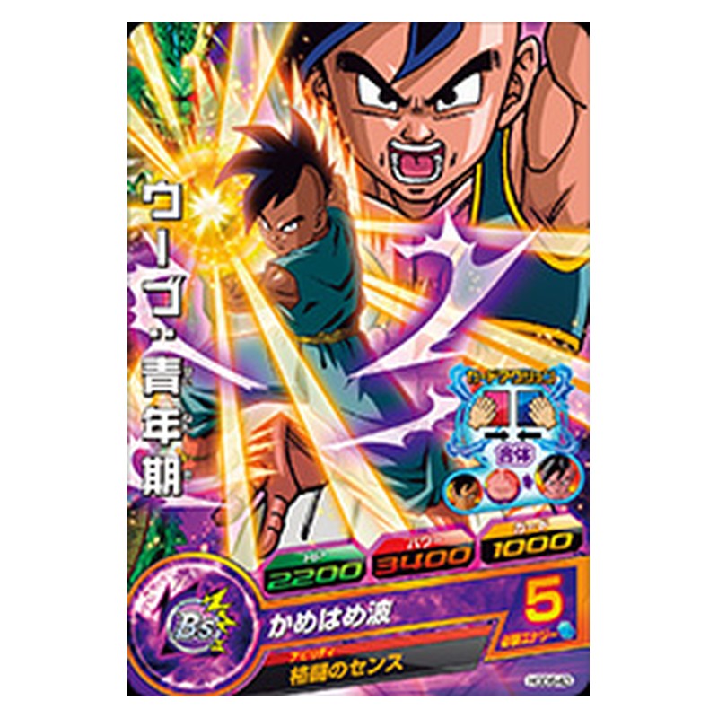 HGD6-43 [JP] ウーブ：青年期 - C Dragon Ball Heroes Japanese