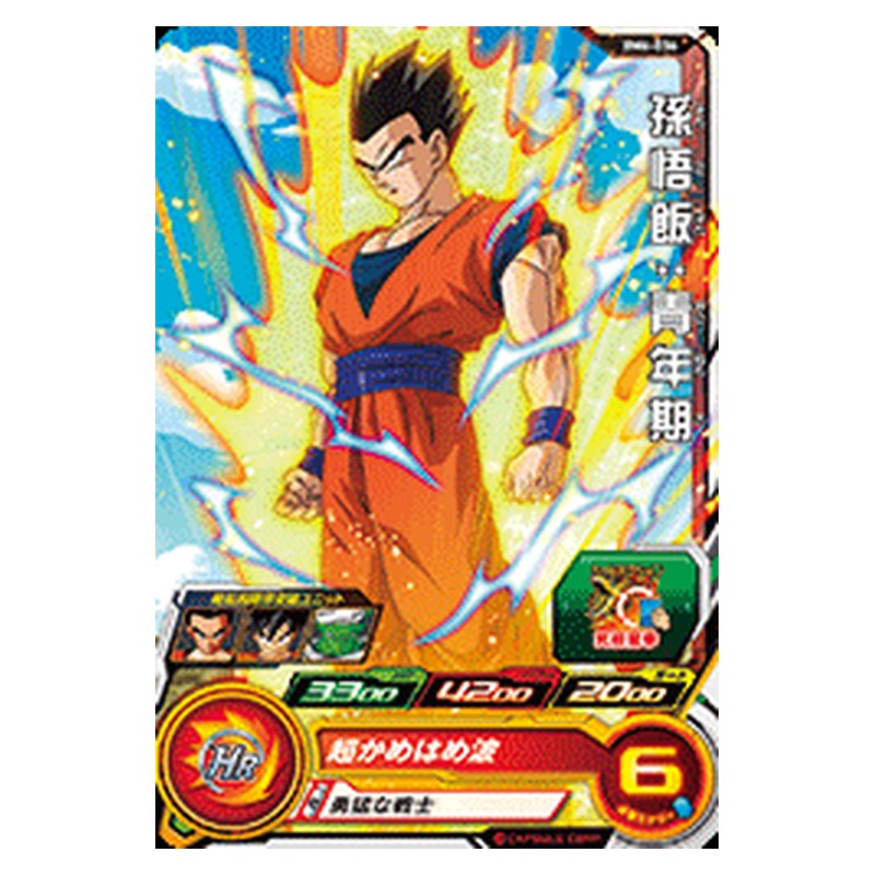 BM6-036 [JP] 孫悟飯：青年期 - C Dragon Ball Heroes Japanese
