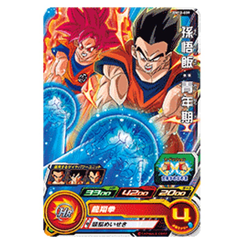 BM12-039 [JP] 孫悟飯：青年期 - C Dragon Ball Heroes Japanese