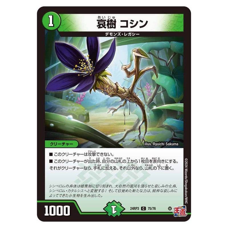 24RP3 75/76 [JP] 哀樹 コシン - Duel Masters Japanese