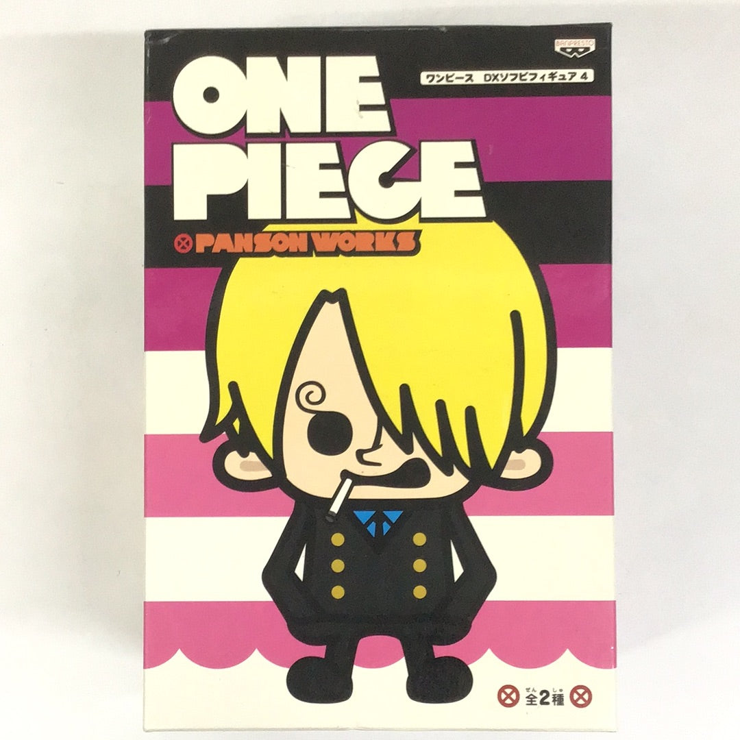 プライズ ワンピース ONE PIECE PANSON WORKS DXソフビフィギュア4 サンジ