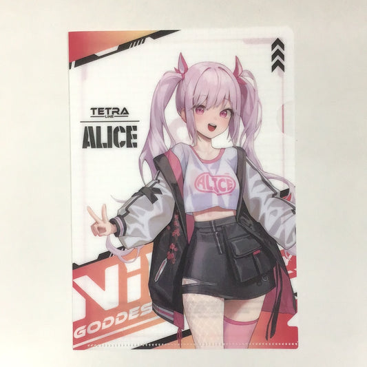 Goddess of Victory: NIKKE x Family Mart Ice Course A5 Size Clear File Alice