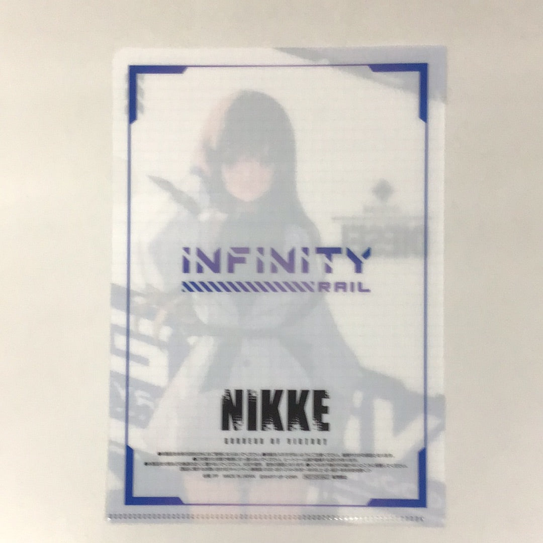 Goddess of Victory: NIKKE x Family Mart Ice Course A5 Size Clear File Diesel