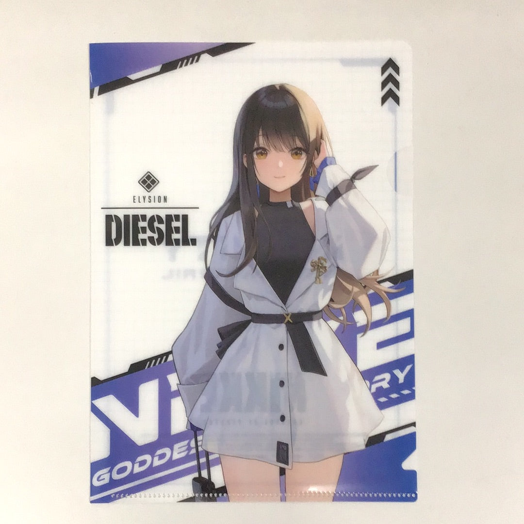 Goddess of Victory: NIKKE x Family Mart Ice Course A5 Size Clear File Diesel