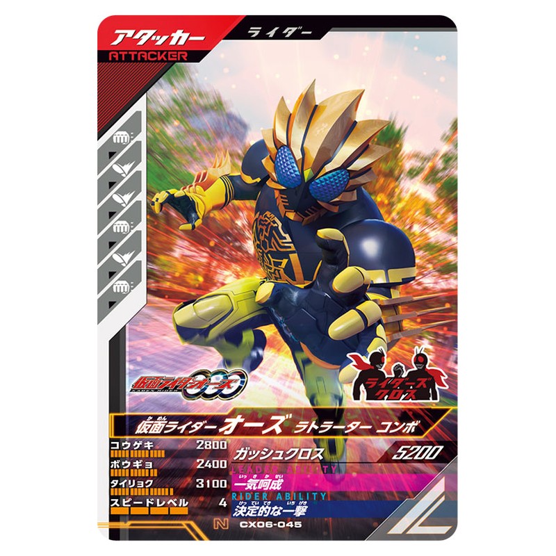 仮面ライダーオーズ ラトラーター コンボ