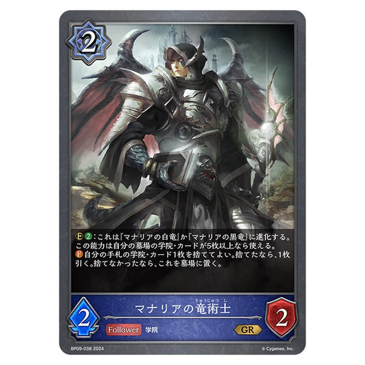 マナリアの竜術士