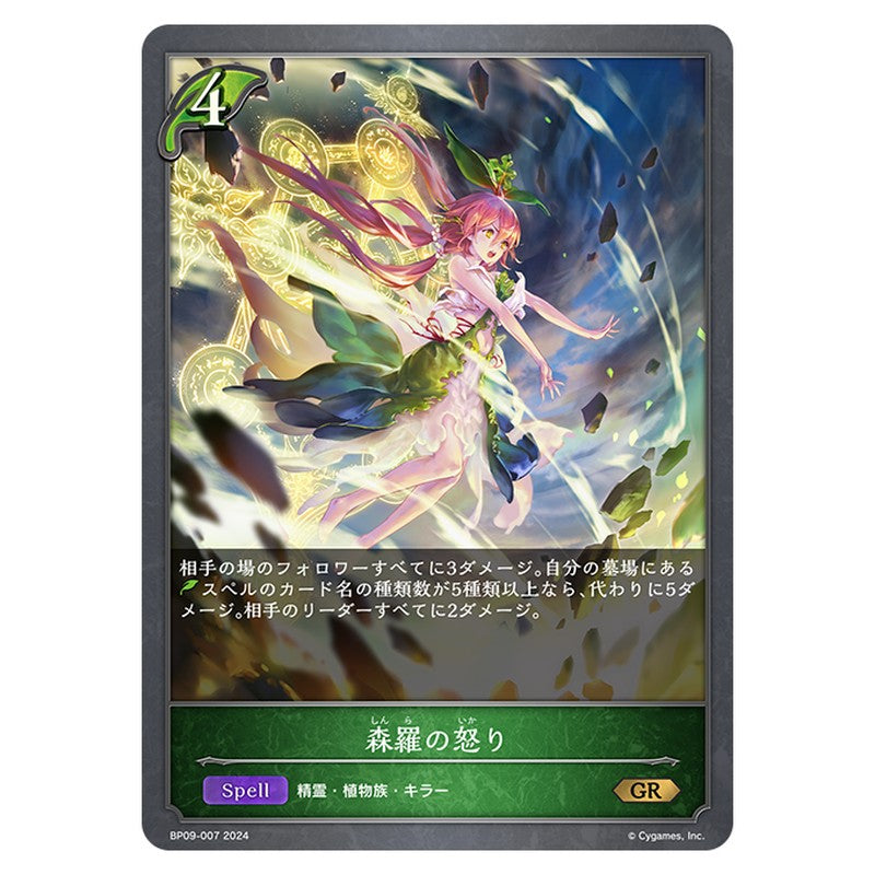 森羅の怒り