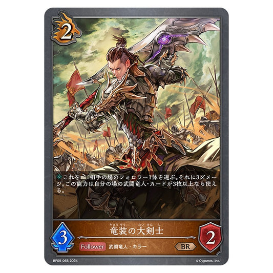竜装の大剣士