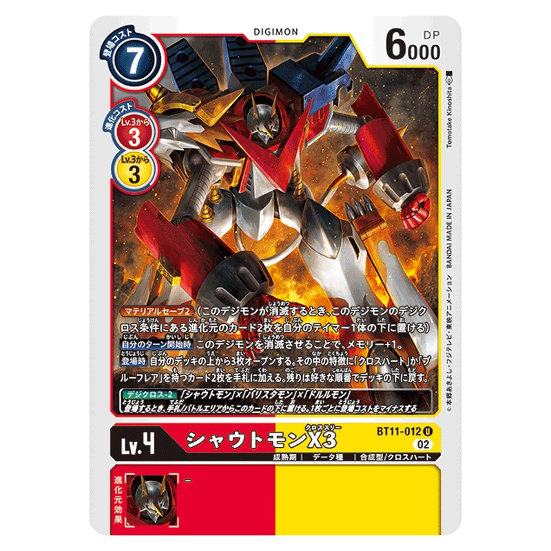 シャウトモンX3