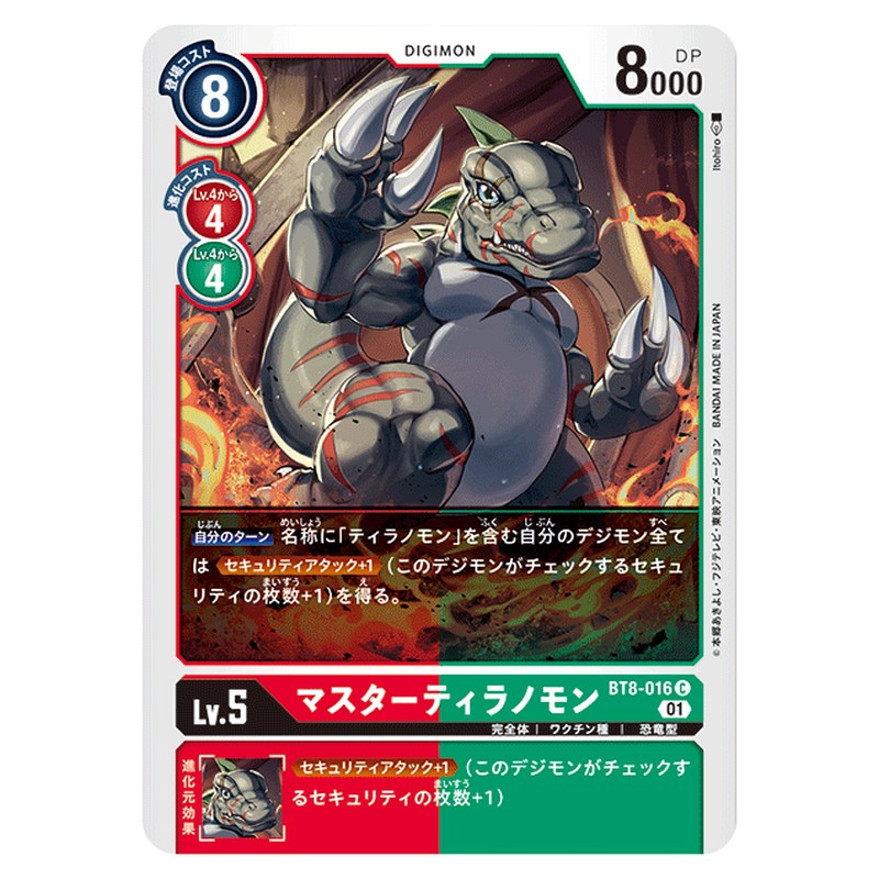 マスターティラノモン