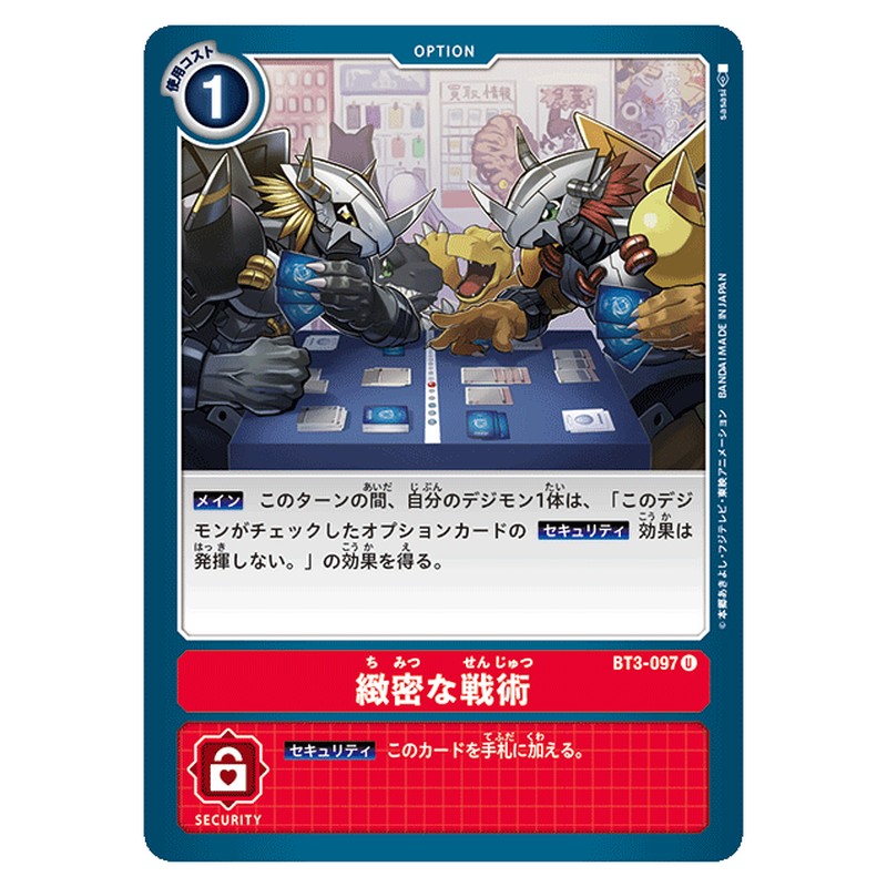 緻密な戦術