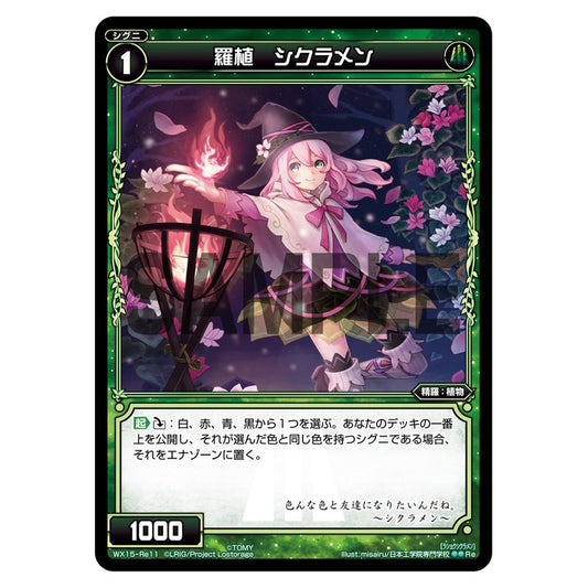 羅植　シクラメン
