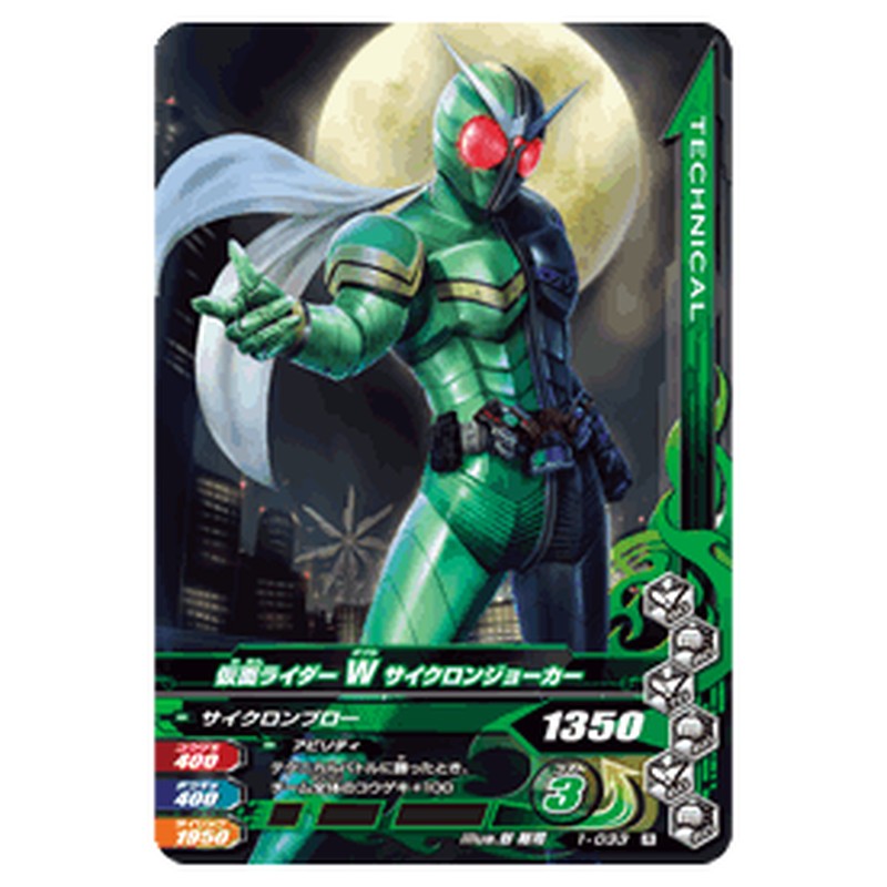 仮面ライダーW（ダブル） サイクロンジョーカー