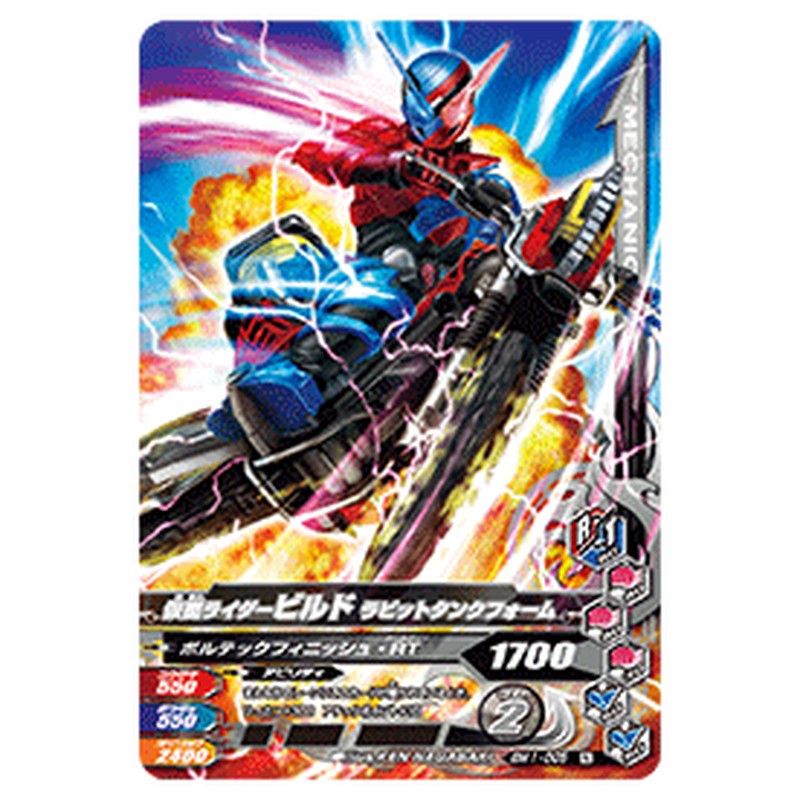 仮面ライダービルド ラビットタンクフォーム
