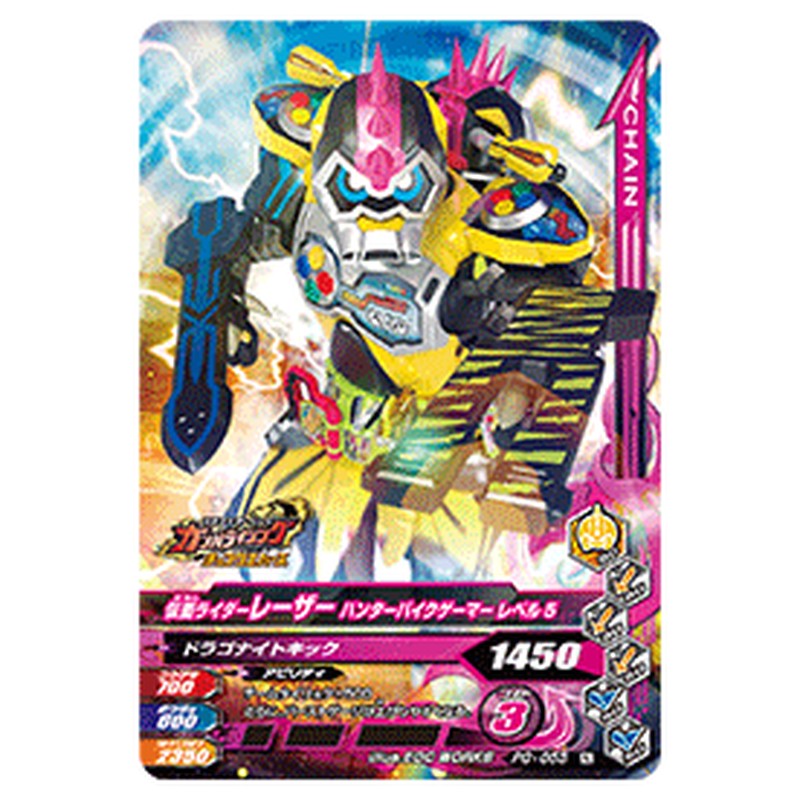 仮面ライダーレーザー ハンターバイクゲーマー レベル5