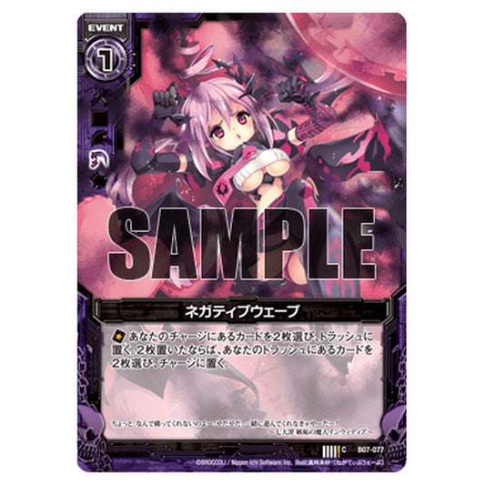 ネガティブウェーブ