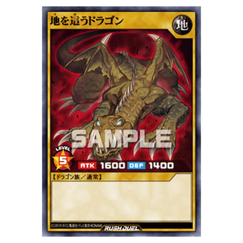 地を這うドラゴン