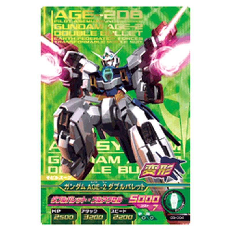 ガンダムAGE2ダブルバレット